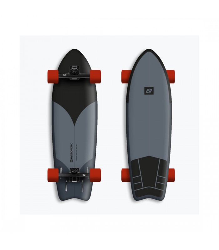 Hydroponic Surfskate Black Shadow Surf Skate Pumptrack