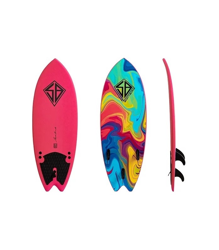 Surf Baja Fish 5'2'' Scott Burke - Tabla Soft Surf