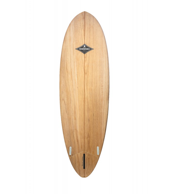 Phenix Natural - Tabla Stand Up Paddle Surf Redwoodpaddle madera natural paulownia calavera skull