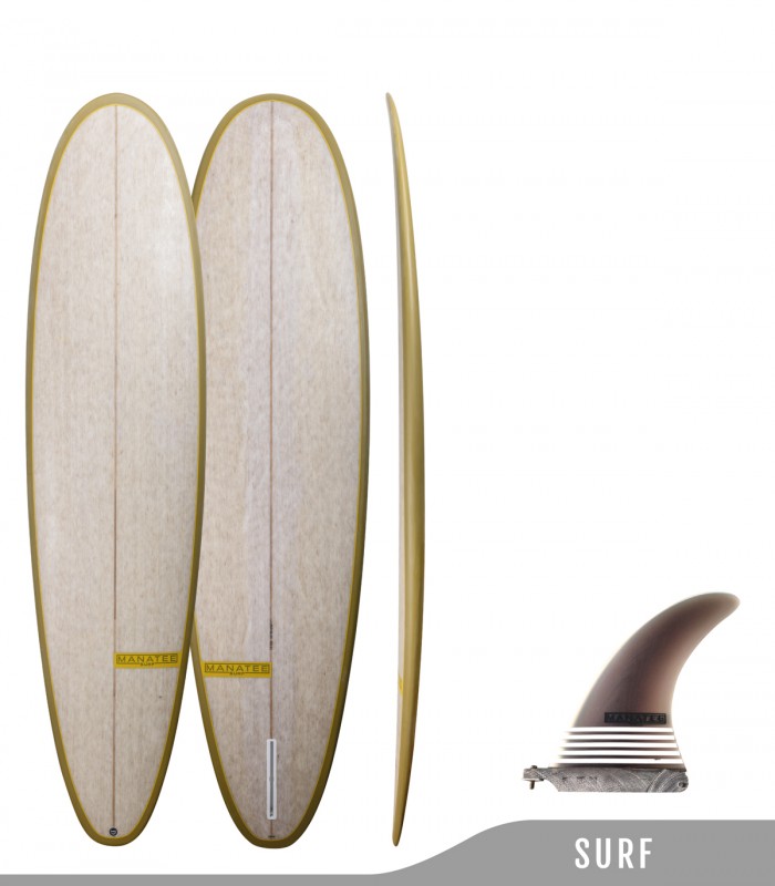 Tabla Surf Manatee EVOL 7'6 Linen Redwoodpaddle