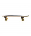 Hydroponic Surfskate Surfskate Square Lunar Black/Yellow Surf Skate Pumptrack Skate park