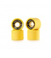 Hydroponic Surfskate Surfskate Square Lunar Black/Yellow Surf Skate Pumptrack Skate park