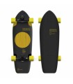 Hydroponic Surfskate Surfskate Square Lunar Black/Yellow Surf Skate Pumptrack Skate park