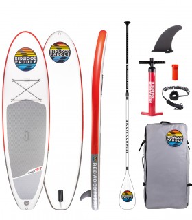 Pack Tabla Paddle Surf  Hinchable Funbox Starter 10'7 Redwoodpaddle con remo paddle surf