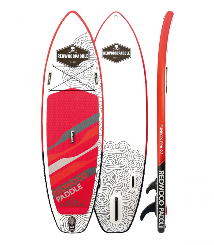 Tabla Paddle Surf  Hinchable Funbox Pro 9′2 Redwoodpaddle woven doble capa