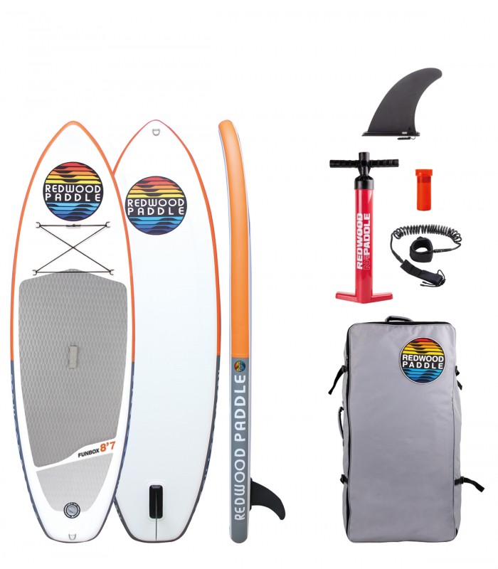 Tabla Paddle Surf Hinchable Funbox Starter 8′6 Redwoodpaddle