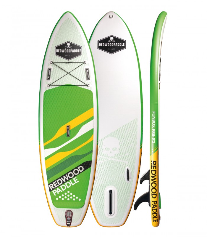 Tabla Paddle Surf  Hinchable Funbox Pro 9′2 Redwoodpaddle woven doble capa