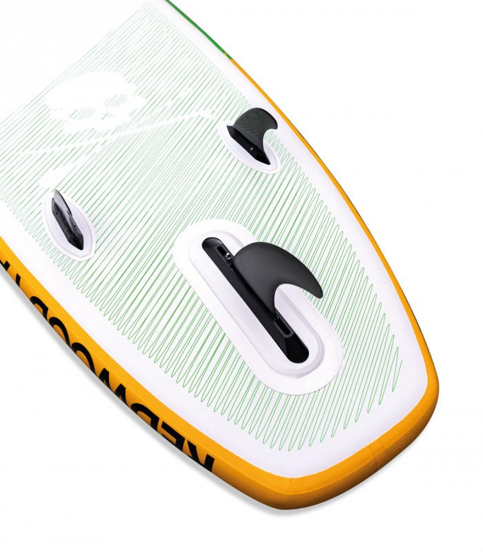 Tabla Paddle Surf  Hinchable Funbox Pro 9′2 Redwoodpaddle woven doble capa calavera skull