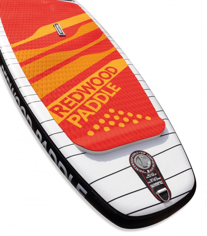 Funbox Pro 9′2 Classic Red tabla Stand up paddle surf redwoodpaddle calavera skull