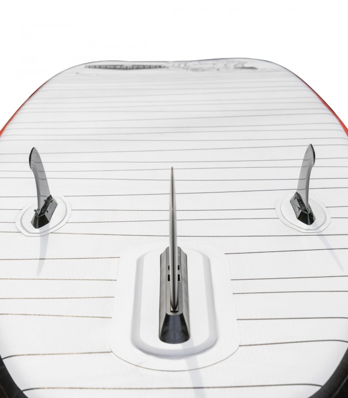 Funbox Pro 9′2 Classic Red tabla Stand up paddle surf redwoodpaddle calavera skull