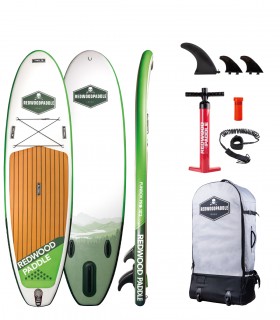 Tabla Stand Up Paddle Surf  Hinchable Funbox Pro 10'2 Wide  Redwoodpaddle