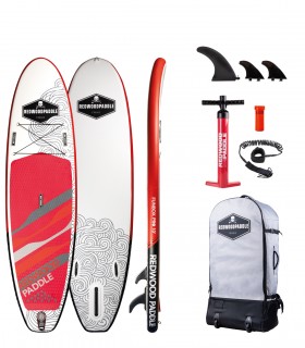 Tabla Stand Up Paddle Surf  Hinchable Funbox Pro 10' Redwoodpaddle woven doble capa