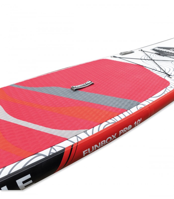 TTabla Stand Up Paddle Surf  Hinchable Funbox Pro 10' Redwoodpaddle woven doble capa calavera skull