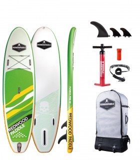 Tabla Stand Up Paddle Surf  Hinchable Funbox Pro 10' Redwoodpaddle woven doble capa