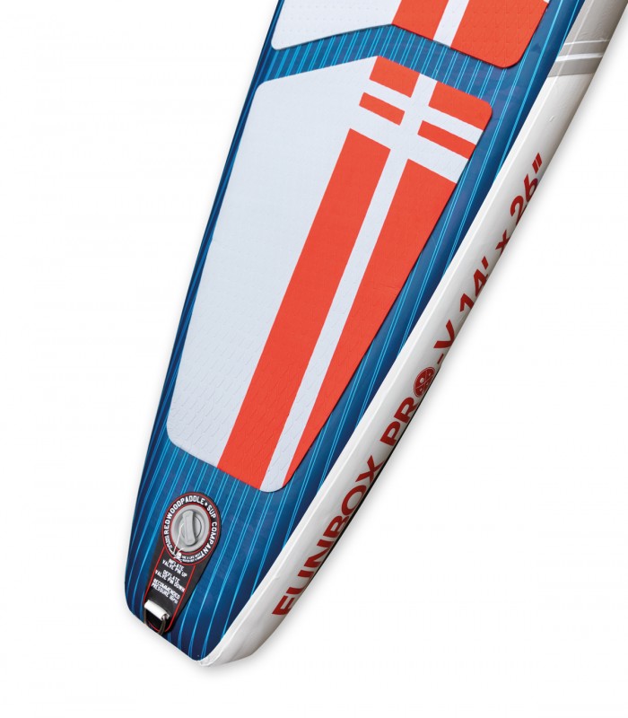 Tabla Stand Up Paddle Surf  Hinchable Funbox Pro V Race 14′ x 29'' Redwoodpaddle woven doble capa