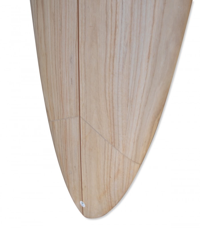 Spoon Natural Wood 9'2 - Tabla Stand Up Paddle Surf Redwoodpaddle madera natural calavera skull