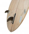 Spoon Natural Wood 9'2 - Tabla Stand Up Paddle Surf Redwoodpaddle madera natural calavera skull