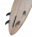 Spoon Natural Wood 9'2 - Tabla Stand Up Paddle Surf Redwoodpaddle madera natural calavera skull