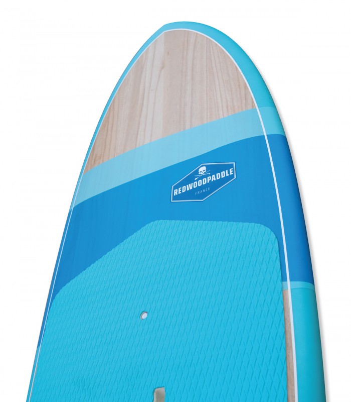 Phenix Color - Tabla Stand Up Paddle Surf Redwoodpaddle madera natural paulownia