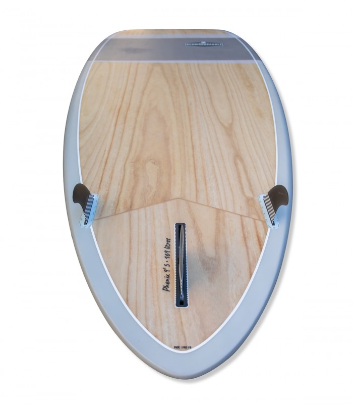 Phenix Color - Tabla Stand Up Paddle Surf Redwoodpaddle madera natural paulownia