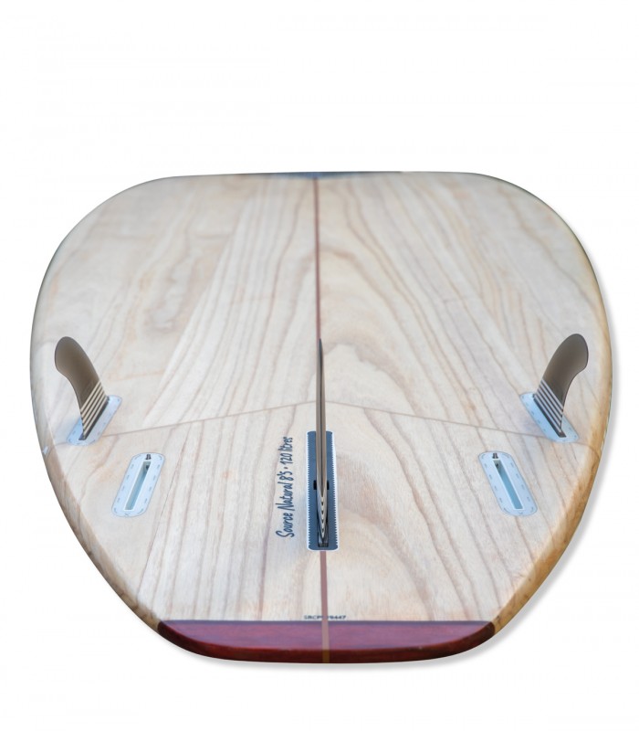 Source Natural Wood Limited Edition - Tabla Stand Up Paddle Surf Redwoodpaddle madera natural paulownia calavera skull