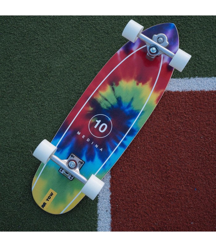 YOW Medina Tie Dye 33 Surfskate - Your Own Wave - Truck Meraki S5 - Surf Skate