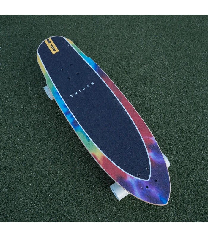 YOW Medina Tie Dye 33 Surfskate - Your Own Wave - Truck Meraki S5 - Surf Skate