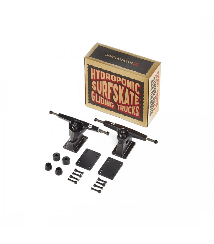 Hydroponic Surfskate Fish 31,5'' Vortex Black Red Surf Skate Pumptrack Skate park