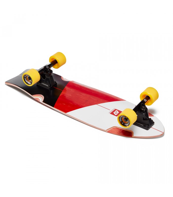 Hydroponic Surfskate Fish 31,5'' Vortex Black / Red