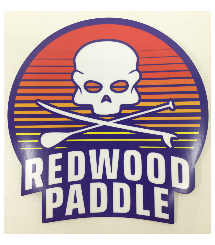 Adesivo pegatas stickers redwoodpaddle sunset tabla stand up paddle surf