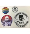 Stickers Pack Mix - Tabla Stand Up Paddle Surf