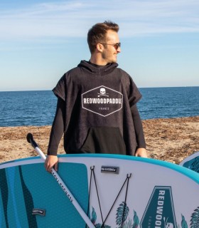 Poncho algodon redwoodpaddle  - Tabla Stand Up Paddle Surf SUP - Calavera - Skull