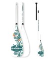 Travel Ajustable 3 Partes Caribbean - Remo Paddle Surf Carbono