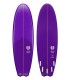 Tabla de surf en resina tintatda Peppermint Surfboards Diamond Fish 5'8 Blueberry