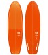 Tabla de surf en resina tintatda Peppermint Surfboards Mini Muffin 6'2 Papaya