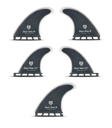 Set 5 quillas surf fibra vidrio Futures Fins peppermint surfboards