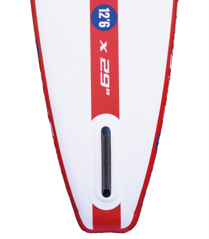 Tabla Stand Up Paddle Surf  Hinchable Funbox Pro Race Azul 12′6 x 29″ Redwoodpaddle woven doble capa calavera skull