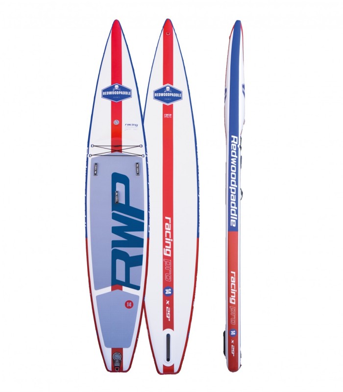 Tabla Stand Up Paddle Surf  Hinchable Funbox Pro V Race 14′ x 29'' Redwoodpaddle woven doble capa calavera skull