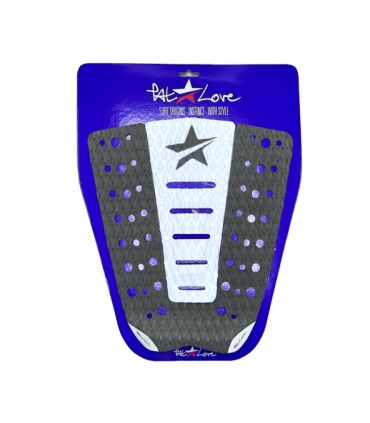Pad Surf Kick Tail tabla surf Pat Love gris blanco