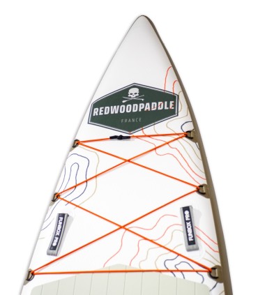 Tabla Stand Up Paddle Surf  Hinchable Funbox Pro Explorer 12'6  x 31''1/2 Redwoodpaddle woven doble capa
