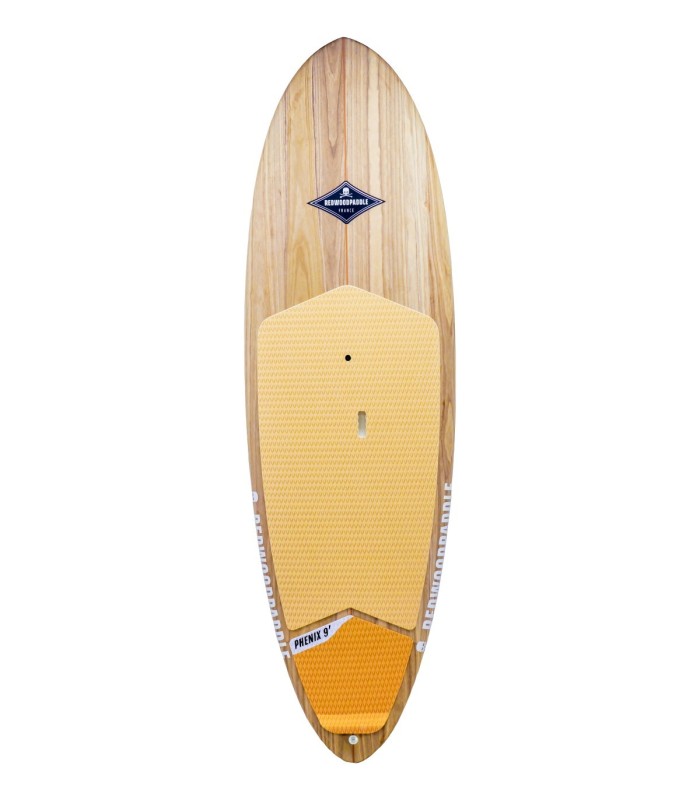 Phenix Natural - Tabla Stand Up Paddle Surf Redwoodpaddle madera natural paulownia calavera skull