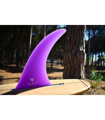 Aleta de Surf US Box- Central Purple Classic 10''