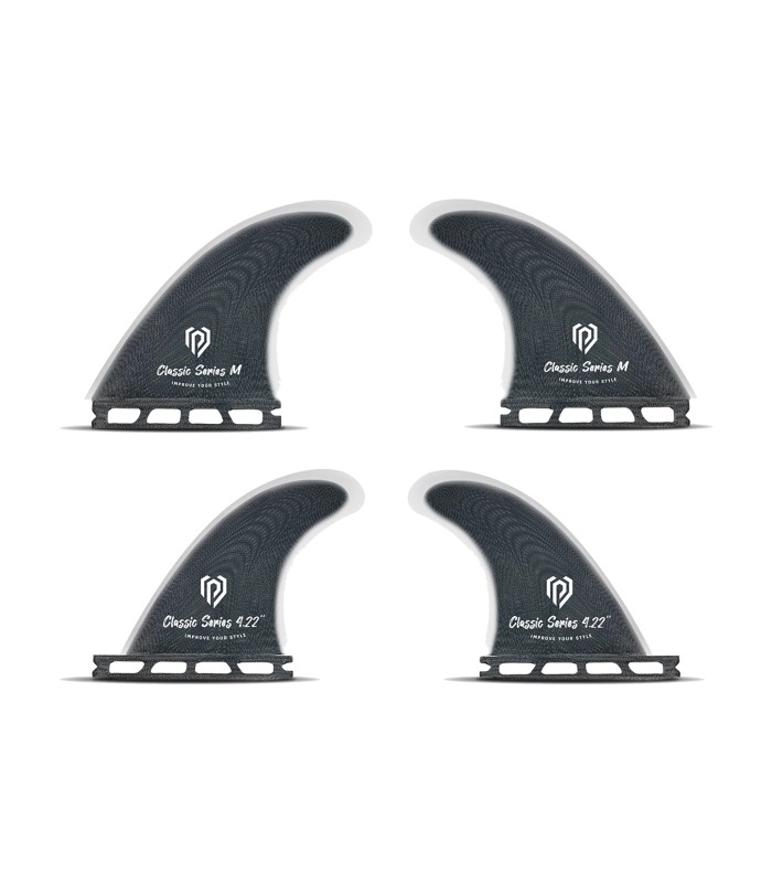 Set 4 quillas surf fibra vidrio Futures Fins peppermint surfboards