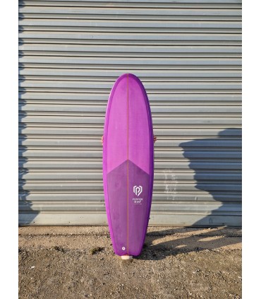 Peppermint Diamond Fish 5'8 Blueberry - Surf Resina Tintada