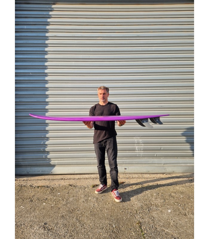 Peppermint Diamond Fish 5'8 Blueberry - Surf Resina Tintada