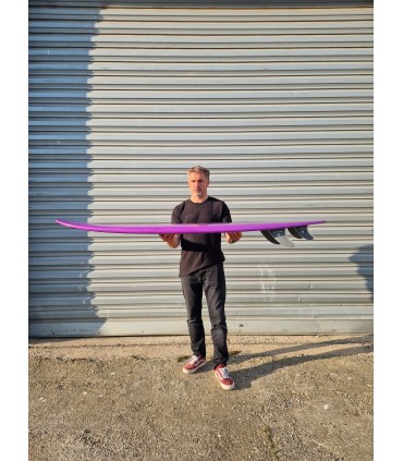 Peppermint Diamond Fish 5'8 Blueberry - Surf Resina Tintada