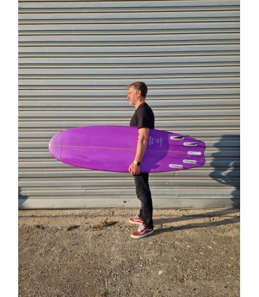 Peppermint Diamond Fish 5'8 Blueberry - Surf Resina Tintada