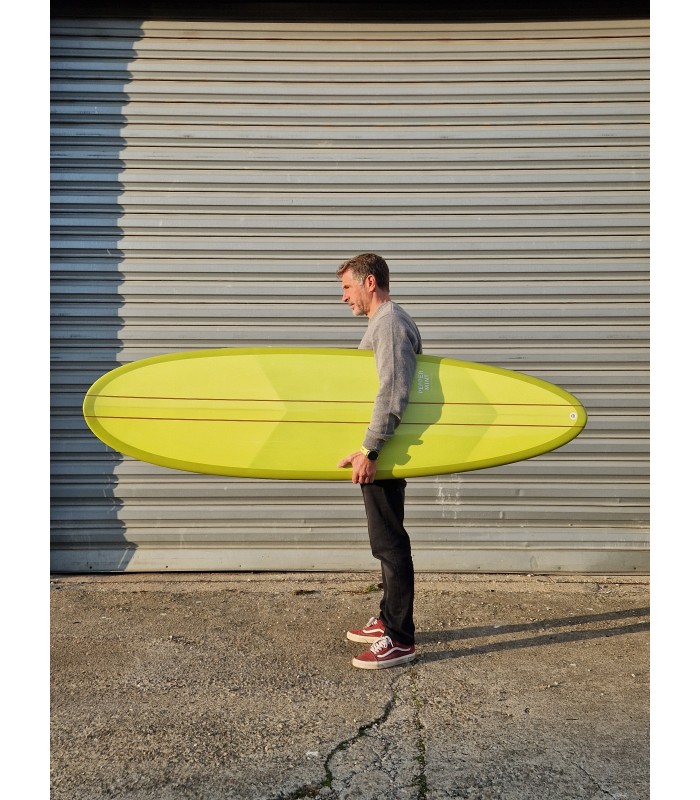 Tabla de surf en resina tintatda Peppermint Surfboards Munchy 6'8 kiwi