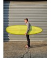Tabla de surf en resina tintatda Peppermint Surfboards Munchy 6'8 kiwi