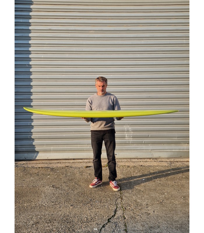 Tabla de surf en resina tintatda Peppermint Surfboards Munchy 6'8 kiwi